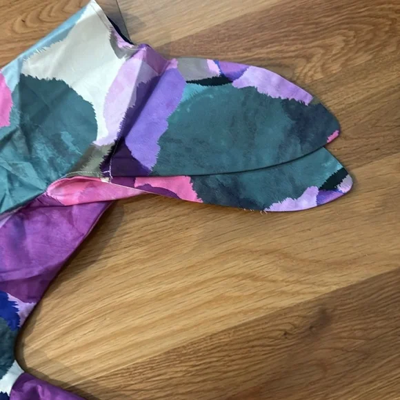 🌸Deal🌸 NWT Tyler Boe Trina spring blouse top in pink and purple - Picture 12 of 13